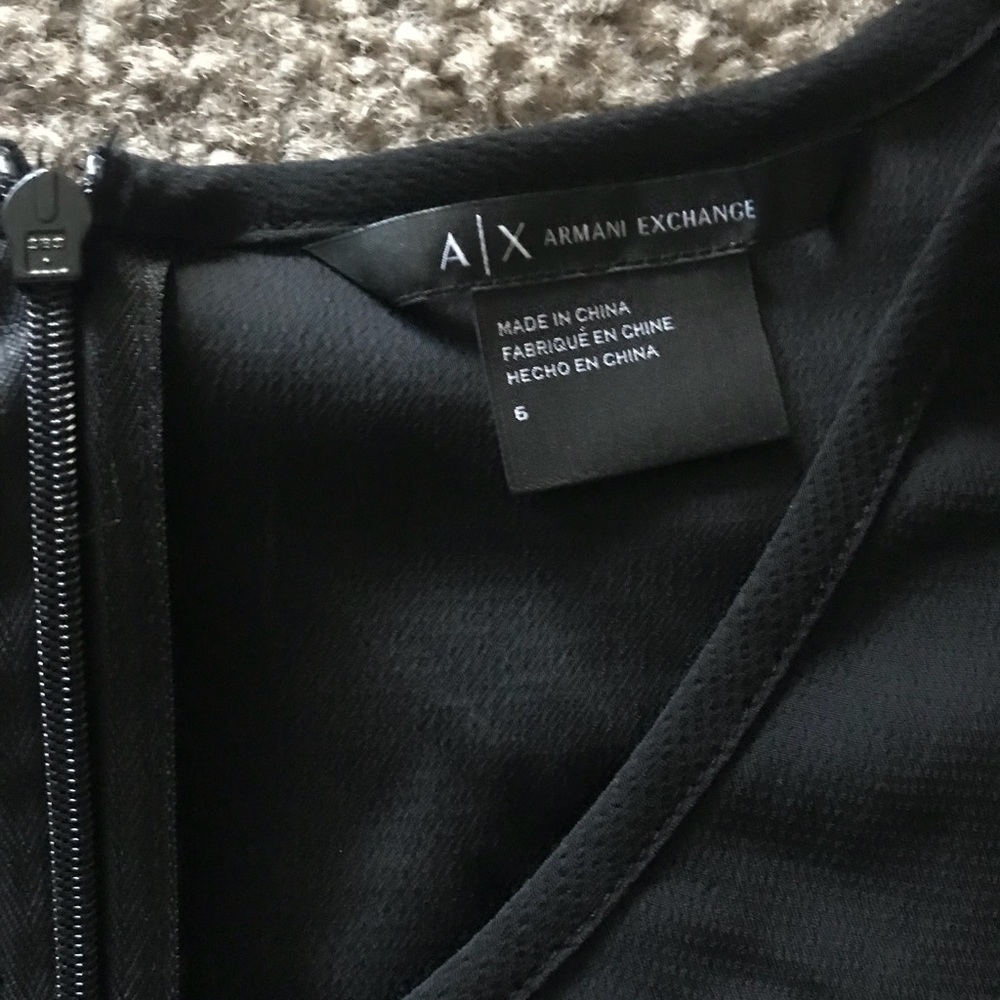 Armani Exchange Polka Dot Dress